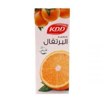 Kdd No Sugar Added Orange Juice 180ml