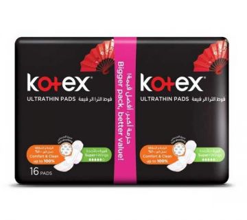 Kotex Ultra Coco Super+Wings 16