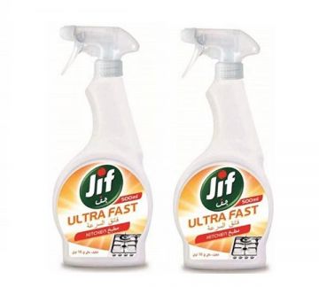 Jif Ultra Fast Cleaner Everywhere Spray 2x500ml