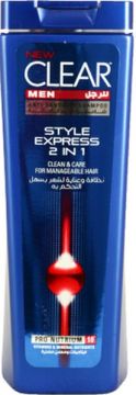 Clear Men S Anti Dandruff Shampoo Style Express 2in1