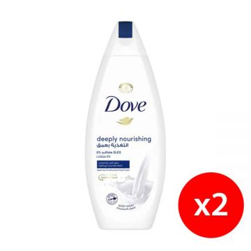 Dove Shower Gel Deep Nourish 2x250ml