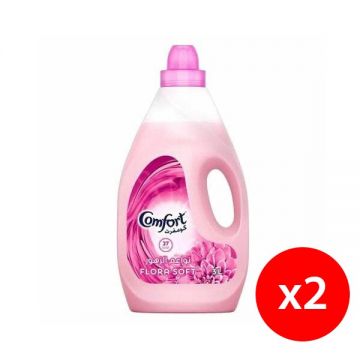 Comfort Fabric Softner Flora Soft 2x2.9 Liter