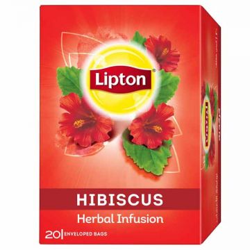 Lipton Tea Bag Herbal Infusion Hibiscus 20s