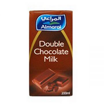 Almarai Uht Double Chocolate Milk 200ml