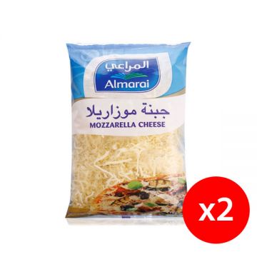 Almarai Shredded Mozzarella Cheese 2x200gm