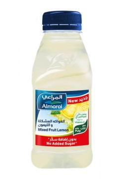 Almarai No Added Sugar Juice Mixed Fruit Lemon