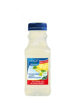 Almarai No Added Sugar Juice Mixed Fruit Lemon