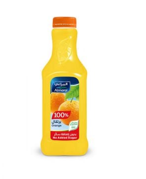 Almarai No Sugar Added Juice Orange