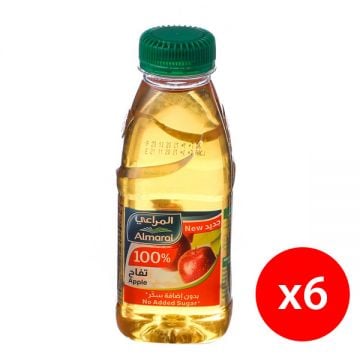 Almarai No Sugar Added Apple Juice 5+1x200ml