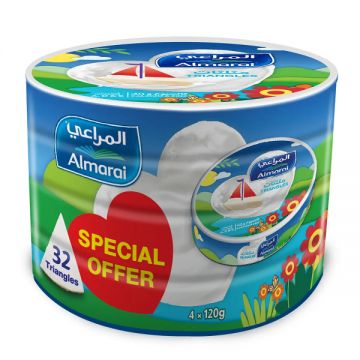 Almarai Triangle Cheese 4x120gm