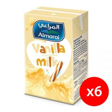 Almarai Nijoom Uht Milk Vanilla 6x150ml