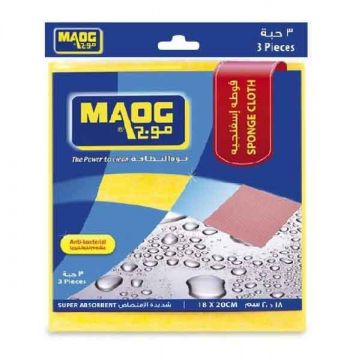 Maog Sponge Cloth 18X20Cm 3