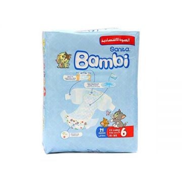 Bambi Sanita Diaper Kids Value Pack 21