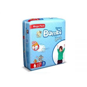 Bambi Baby Diaper Mega Xxl 52