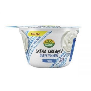 Nada Extra Creamy Plain Greek Yoghurt 160gm