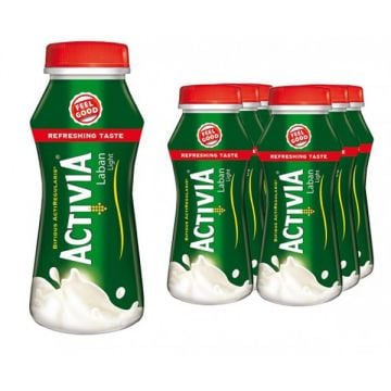 Activia Laban Low Fat 5+1x180ml