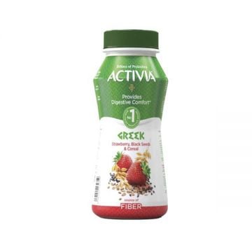 Activia Yoghurt Drink Strawberry&blackseed 180ml