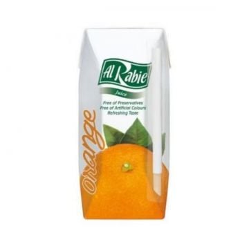 Al Rabie Mini Prisma Orange Juice