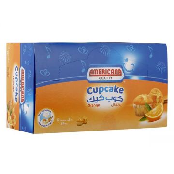Americana Cup Cake Orange 12x55gm