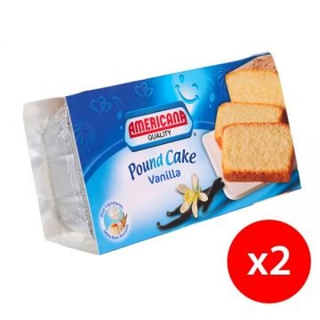 Americana Pound Cake Vanilla 2x300gm