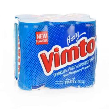 Vimto Drink Can Blue Raspberry