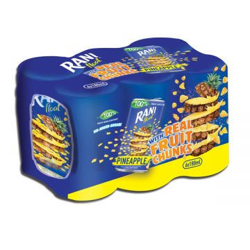 Rani Float No Sugar Added Mango Juice Can 6x180ml