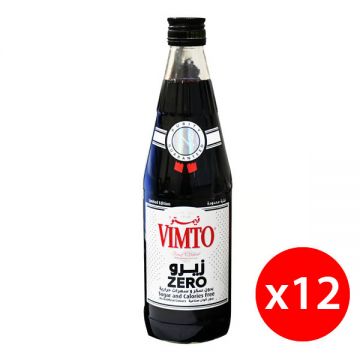 Vimto Fruit Cordial Zero Sugar & Caloreies Free 12x710ml