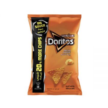 Doritos Nacho Cheese Tortila Chip 210gm