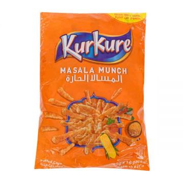 Kurkure Chips Masala Munch 25gm Pack Of 16