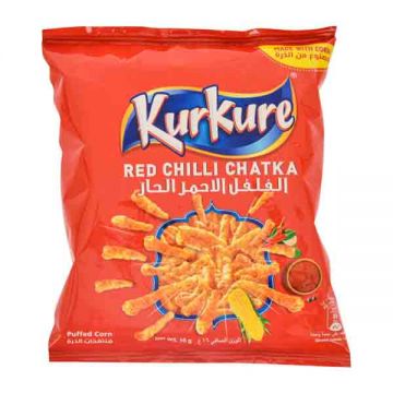 Kurkure Chips Red Chilli Chatka 16gm