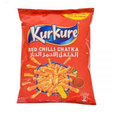 Kurkure Chips Red Chilli Chatka 25gm