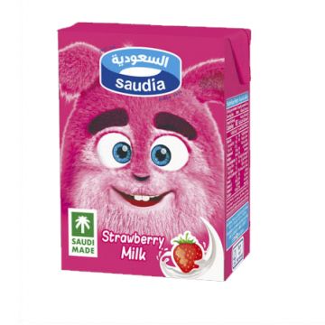 Saudia Strawberry Milk 200ml