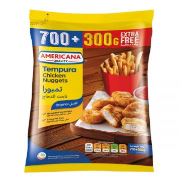 Americana Tempura Chicken Nugs 700+300gm