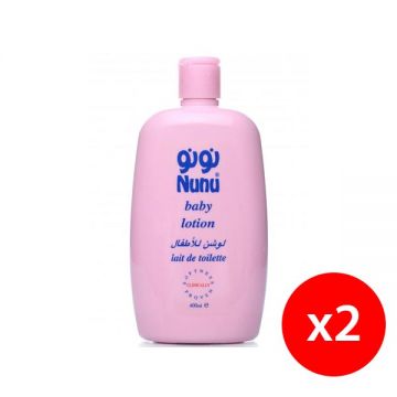 Nunu Baby Lotion 2x400ml