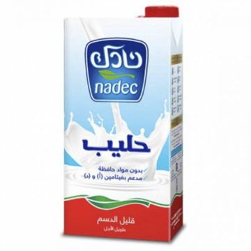 حليب قليل الدسم 1لتر (نادك)