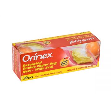 Orinex Double Zipper Bags 30s