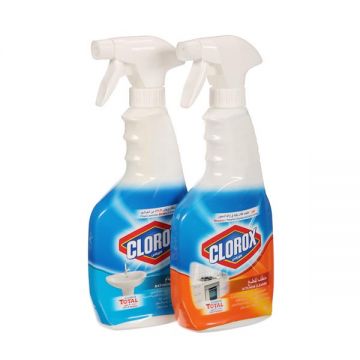 Clorox Kitchen Cleaner 500ml+bathroom Cleaner