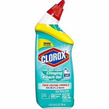 Clorox Toilet Bowl Cleaner Bleach Gel