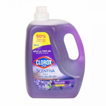 Clorox Floor Cleaner Scentiva Lavender 4.5 Liter