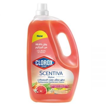 Clorox Scentiva Floor Cleaner Madagascar Citrus 3liter