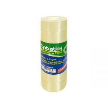 Fantastick Clear Tape 1"x36yds 40mic 6s