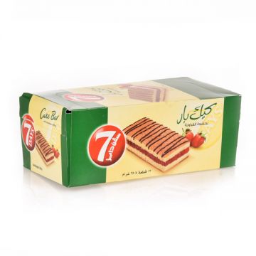 7days Cake Bar Strawberry 12x25gm