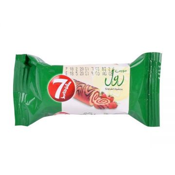7days Swiss Roll Mini Strawberry 20gm