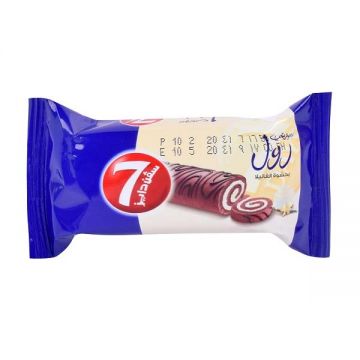 7days Swiss Roll Mini Vanilla 20gm