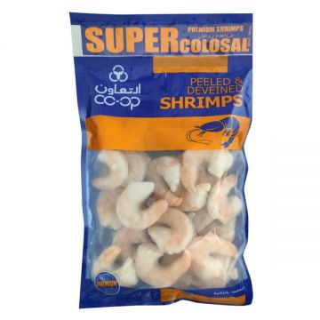 Co-op Premium Frozen Shrimp Super Colossal 900gm