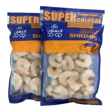 Co-op Premium Frozen Shrimps Super Colossal 2x1000gm