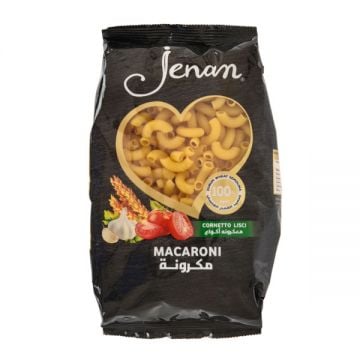 Jenan Pasta Cornetto Lisci 6mm 400gm