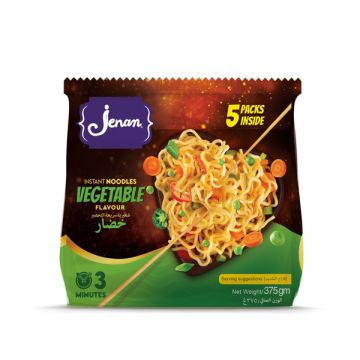 Jenan Noodles Vegetable 75gm Pack Of 5