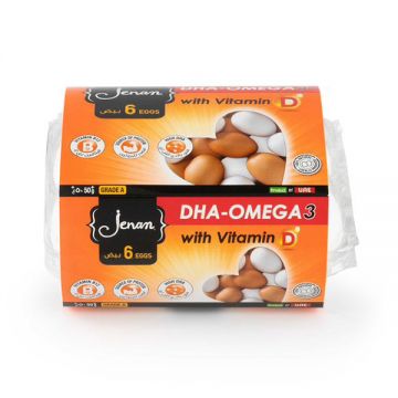 Jenan Dha Eggs 6 Pc