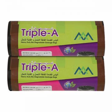 Triple A Garbage Bag Roll 2x90x110cm